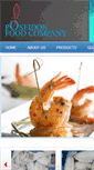 Mobile Screenshot of poseidonfood.com